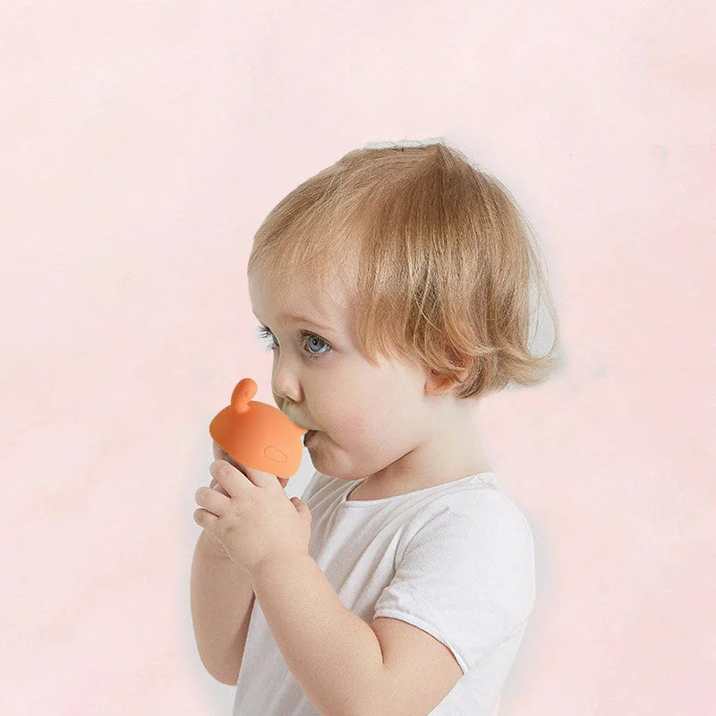 Teether Food Grade Soft Silicone Baby Molars Soothing Rods Can Be Boiled - globaltradeleader