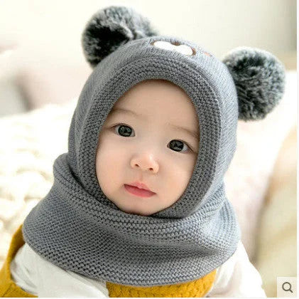 Toddler Boys And Girls Baby Woolen Hats Thickened To Keep Warm - globaltradeleader
