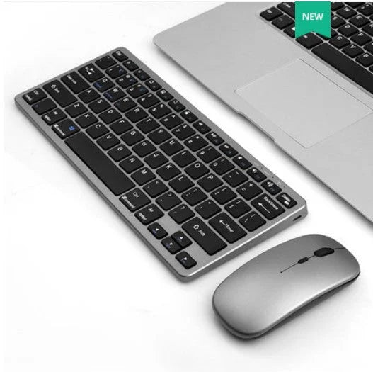 Wireless 2.4G Charging Silent Keyboard Mouse Set - globaltradeleader