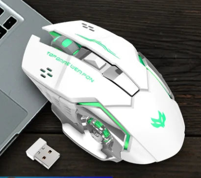 Wireless Rechargeable Silent Mouse For Gaming - globaltradeleader