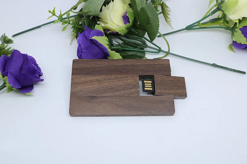 Wooden Usb Custom Lettering USB Flash Drive - globaltradeleader