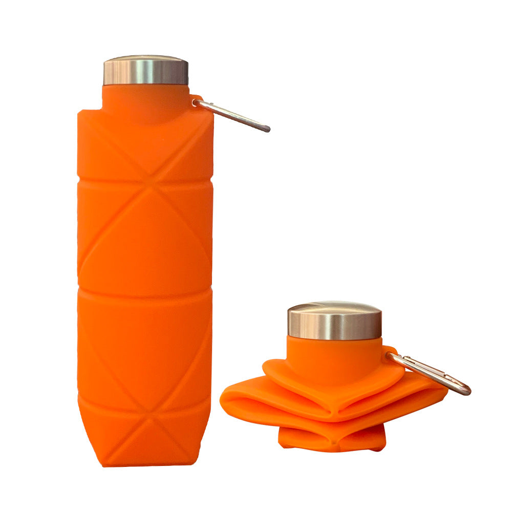 Food Grade Silicone Portable Water Bottle