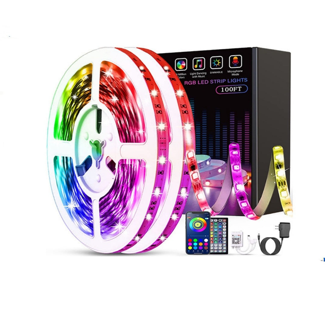 RGB Music Bluetooth Intelligent Low-voltage LED Light Strip - globaltradeleader