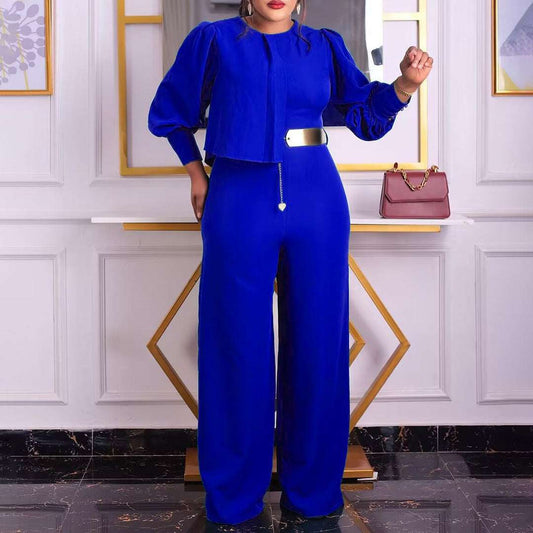 Casual Fashion Wide Leg Large Jumpsuit