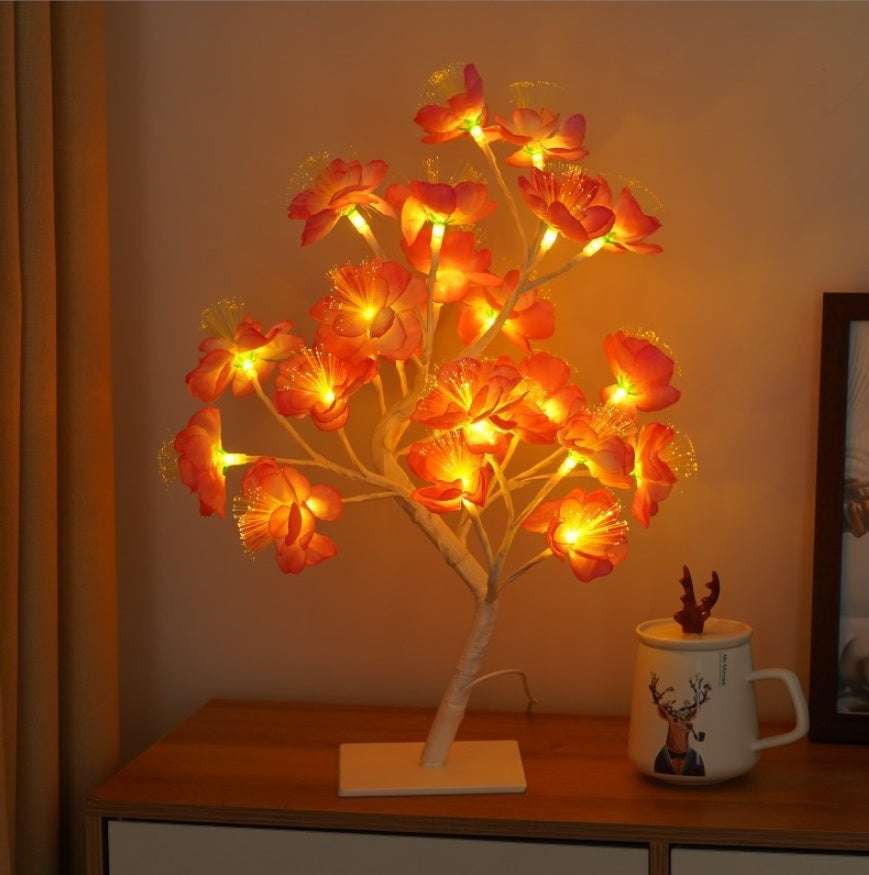 Bedroom Room Rose Tree Lamp Decoration - globaltradeleader