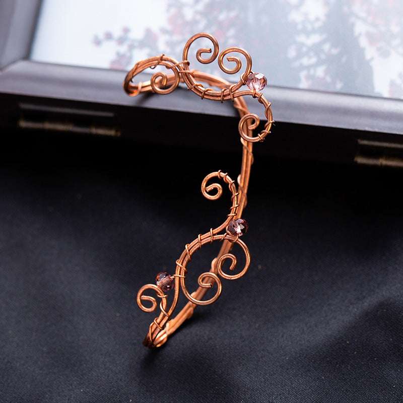 Flower-shaped Elf Personality Temperament Earrings