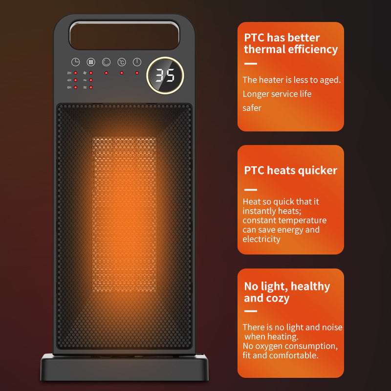 Household Remote Control Heater Power Saving Vertical - globaltradeleader
