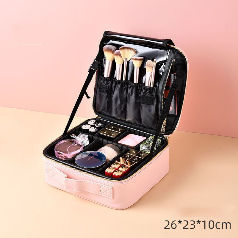 Cosmetic Bag Small Removable Partition Portable Simple Large-capacity Travel Multi-functional Emulsion Makeup Storage Bag