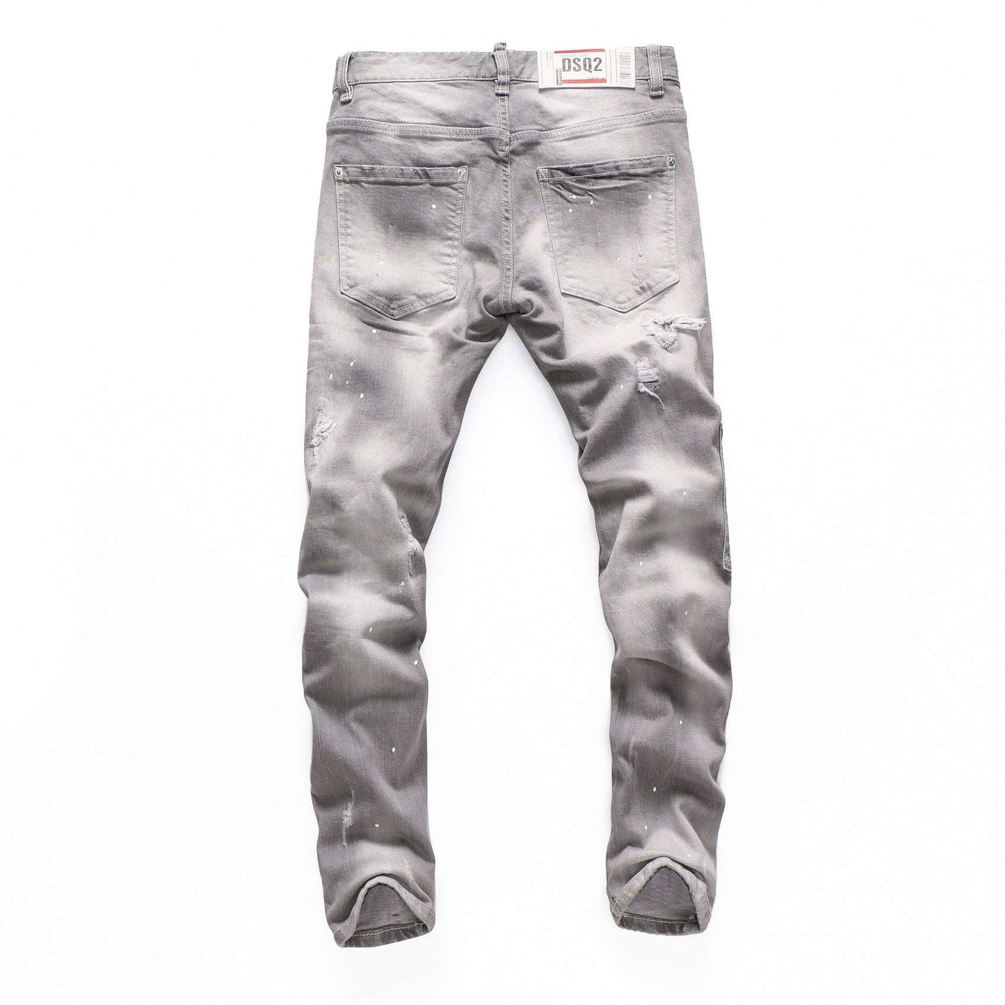 Grey Hong Kong Feng Shui Wash Slag Men's Jeans