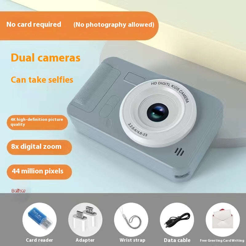 Ccd Digital Camera Kindergarten Gifts Digital Camera Student HD Pixel Portable Mobile Phone - globaltradeleader