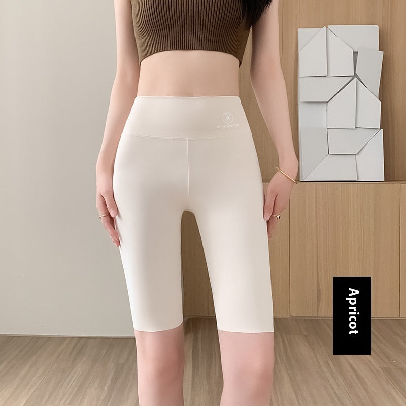 High Waist Shaping Weight Loss Pants Tight Five Points - globaltradeleader