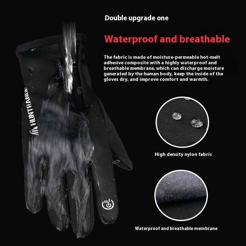 USB Electric Heating Heating Gloves Winter Outdoors Sports Skiing Warm Waterproof Non-slip - globaltradeleader