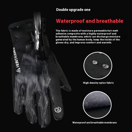 USB Electric Heating Heating Gloves Winter Outdoors Sports Skiing Warm Waterproof Non-slip - globaltradeleader