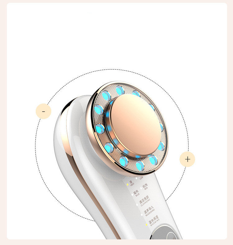 Facial Massager Skin Care Tools 7 In 1 Face Lifting Machine Galvanic Facial Machine Face Tightening Machine For Skin High Frequency Facial Machine - globaltradeleader
