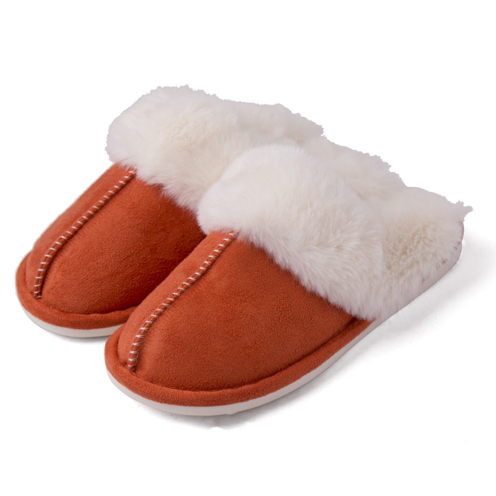 Fur Furry Slippers Women Winter Warm Plush House Shoes - globaltradeleader