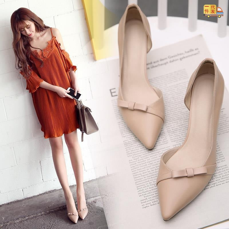 Women's Stiletto Medium Heel Pointed Toe Shoes - globaltradeleader