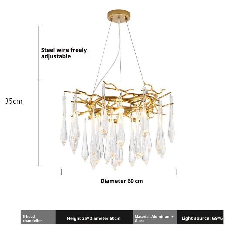 Modern Light Luxury Living Room Chandelier - globaltradeleader
