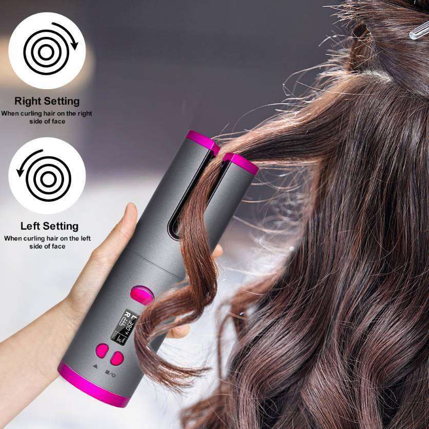 Curling Iron USB Wireless Multifunctional Charging Curler - globaltradeleader