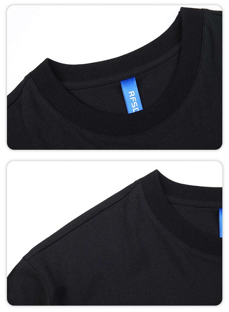 Men's Loose Fit Cupid Print Short Sleeve