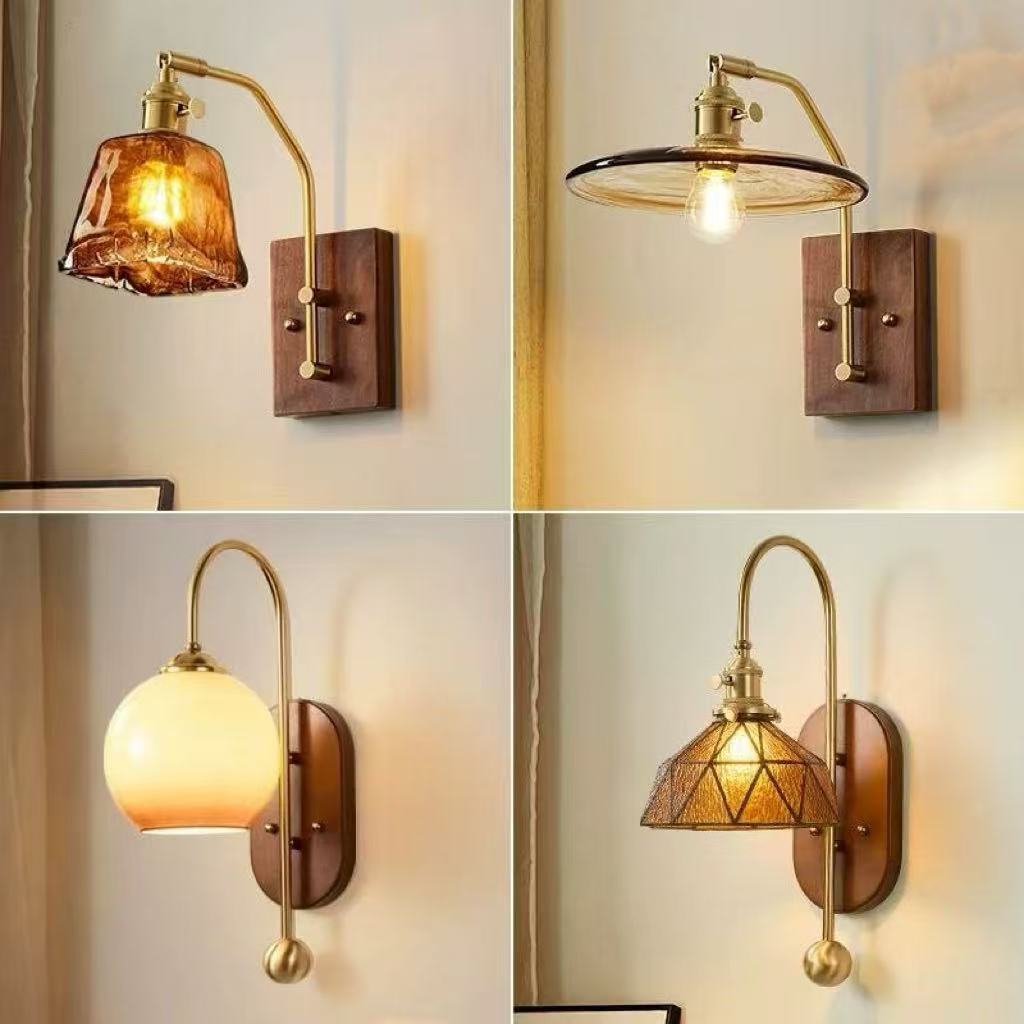 Brass Bedside Wall Lamp - globaltradeleader