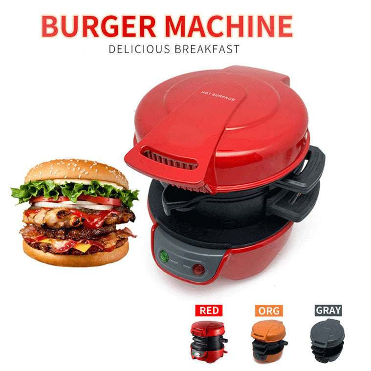 Household Breakfast Machine Hamburg Sandwich Maker With Egg Cooker Ring Machine Bread Sandwich Machine Waffle Machine - globaltradeleader