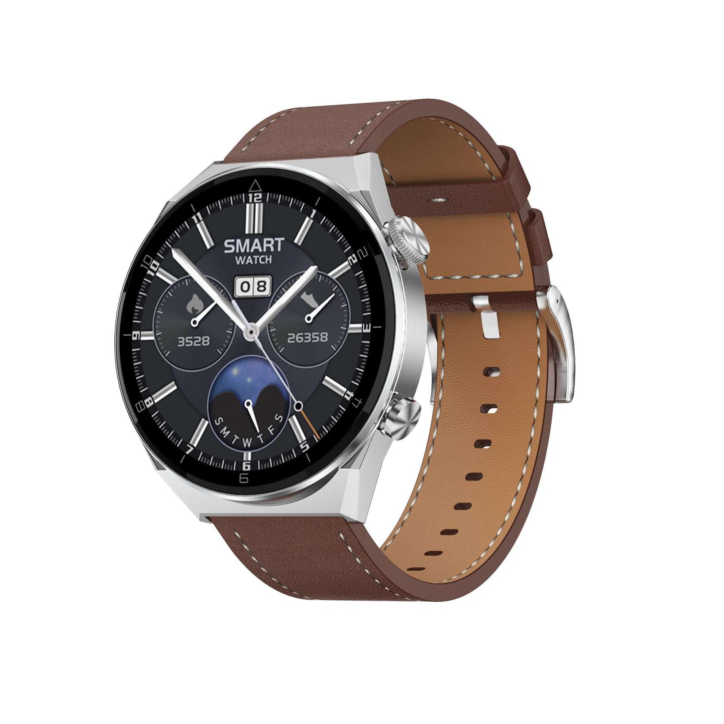 DT3promax Smart Watch Bluetooth Calling NFC Wireless Charger AI Voice GPS Motion Track Offline Payment - globaltradeleader