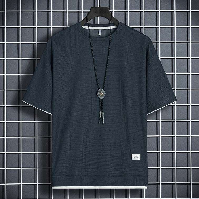 Half Sleeve Trendy All-matching Top - globaltradeleader