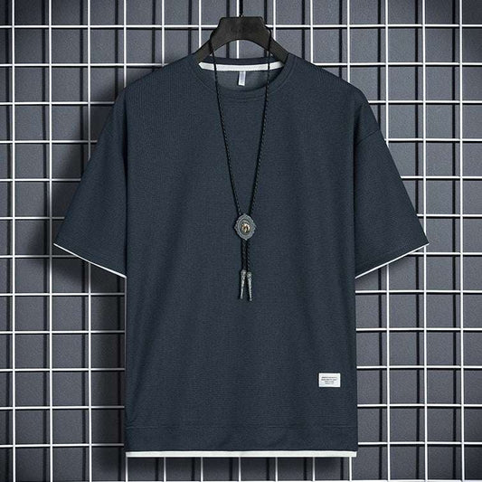 Half Sleeve Trendy All-matching Top - globaltradeleader