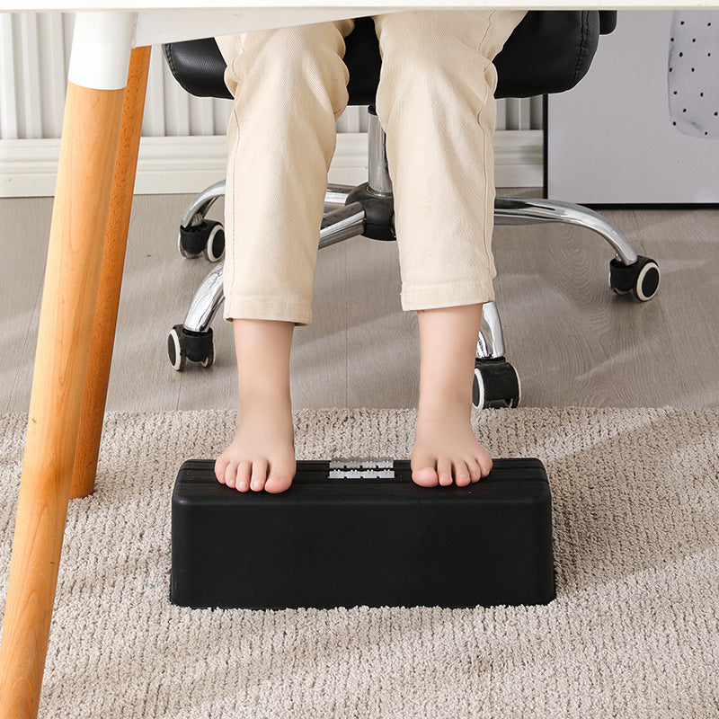 Fashion Simple Solid Color Office Desk Footstool - globaltradeleader