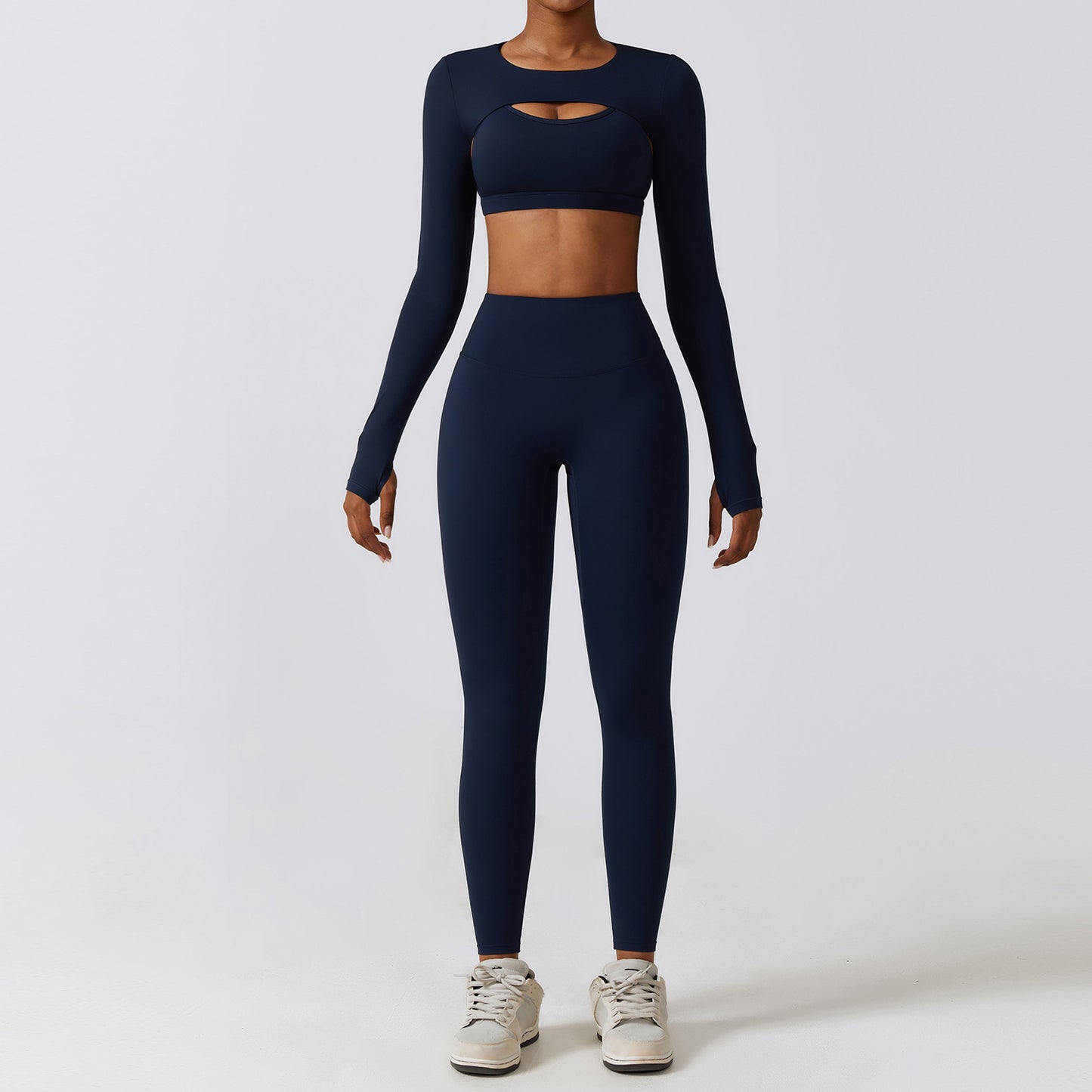 Skinny Yoga Clothes Nude Feel Quick-drying Sports Suit - globaltradeleader