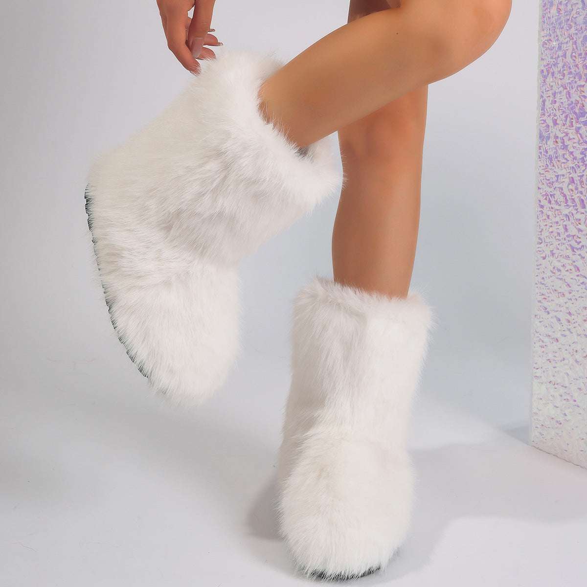 Snow Boots Middle Boots Furry Boots - globaltradeleader