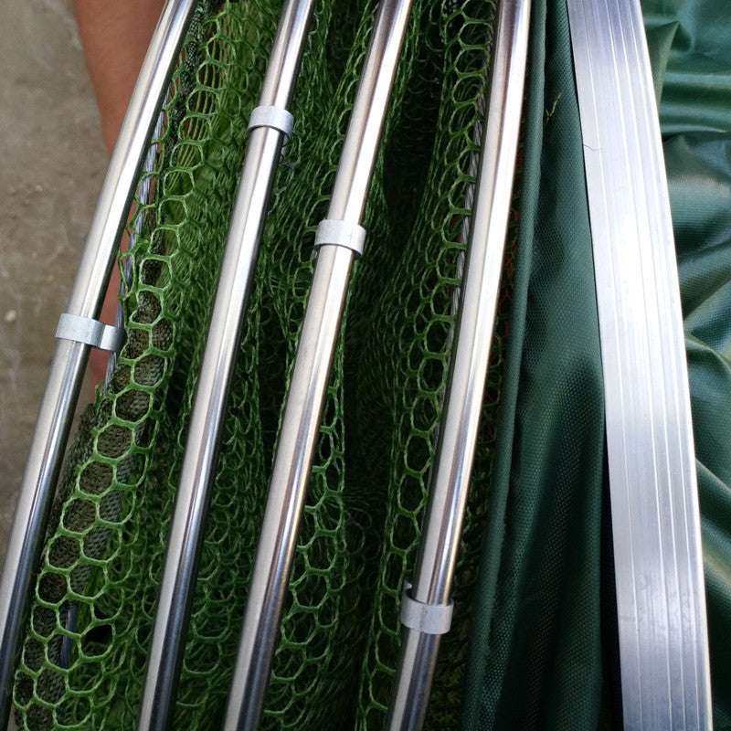 Steel Ring Fishing Glued And Thickened Quick-drying Anti-hanging Fishing Net Pocket