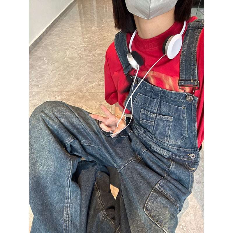 Vintage Loose Fitting Wide Leg Pants For Summer