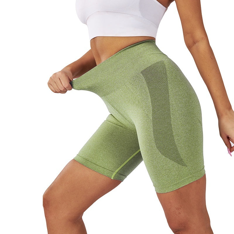 Yoga Shorts Women's Elastic Quick-drying Breathable Sports Shorts - globaltradeleader