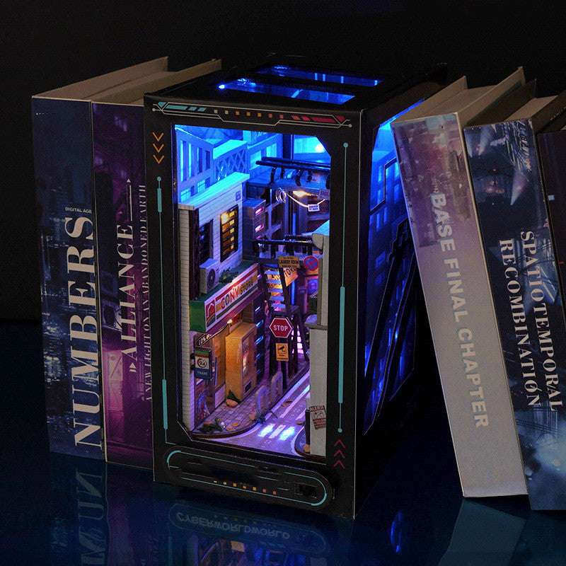 Diy Book Stand Cottage Saibo Punk Hand-assembled Three-dimensional Ornaments - globaltradeleader