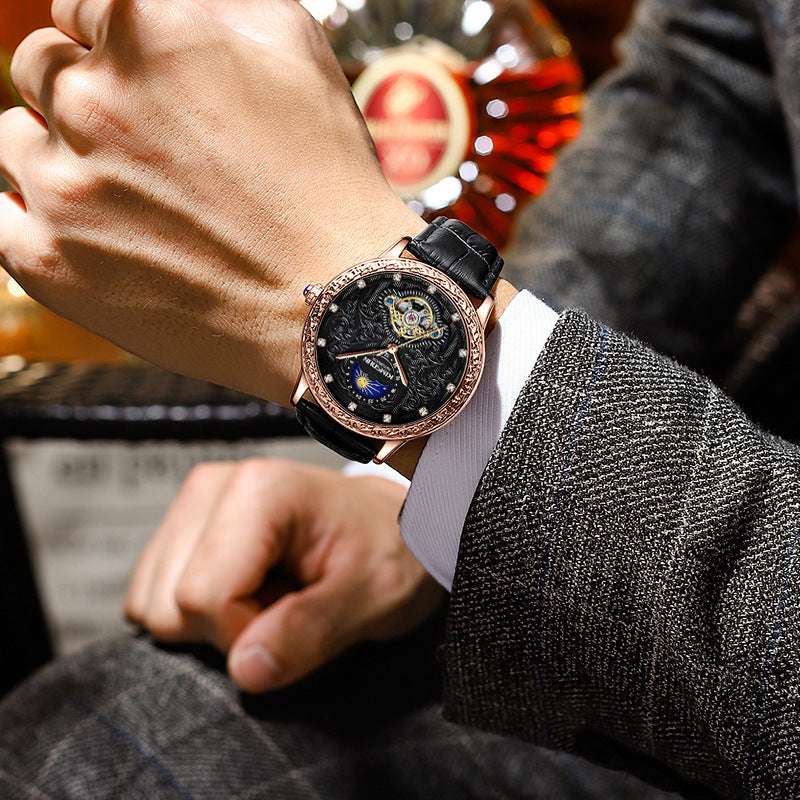 Tourbillon Mechanical Watch High-end Business Men - globaltradeleader