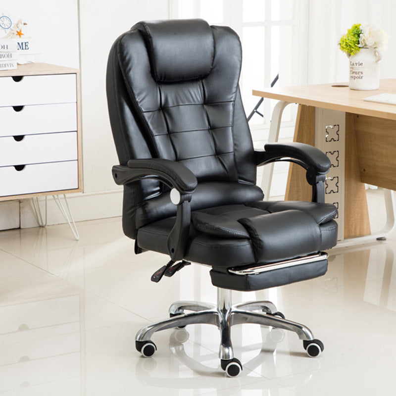 Office Chair Recliner Lift Ergonomic Swivel Chair Household Computer Chair Simple Chair - globaltradeleader