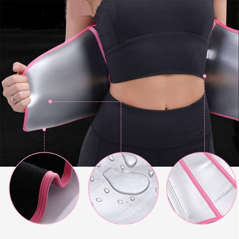 Waist Trainer For Women Back Support Band & Tummy Control Body Shaper Sweat Weight Loss Shapewear - globaltradeleader