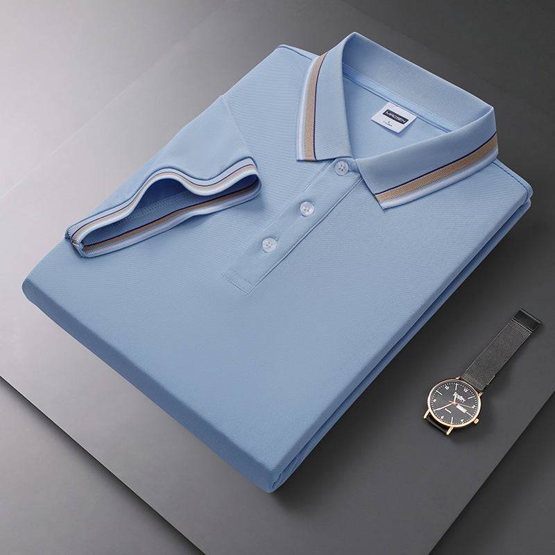 Summer Men's Polo Shirt Lapel T-shirt - globaltradeleader