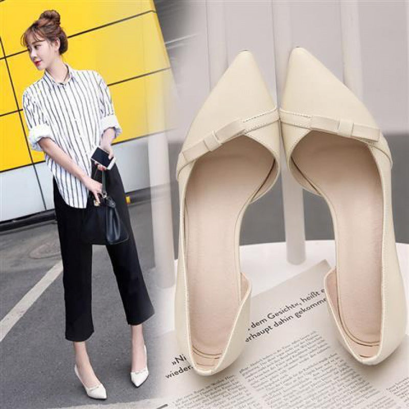 Women's Stiletto Medium Heel Pointed Toe Shoes - globaltradeleader