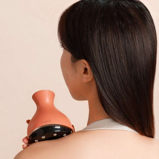 Electric Gua Sha Scraping Massager Cupping Scraping Dredging Meridian Brush - globaltradeleader