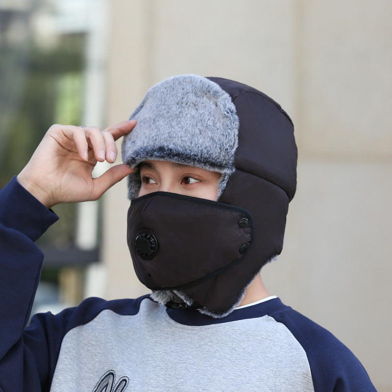 Ushanka Men's Windproof Earflaps Warm Hat Outdoor - globaltradeleader