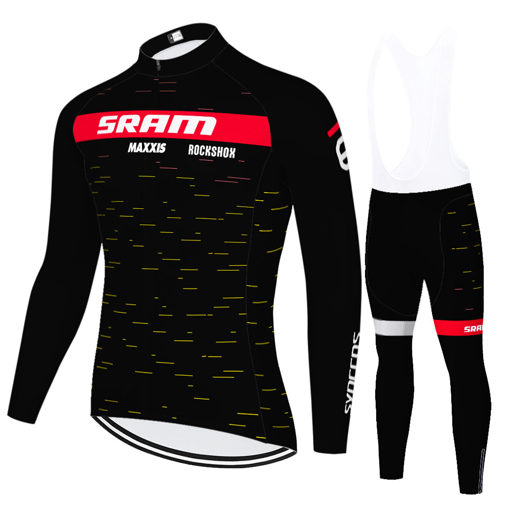 New Summer Breathable Cycling Jersey Long Sleeve Suit
