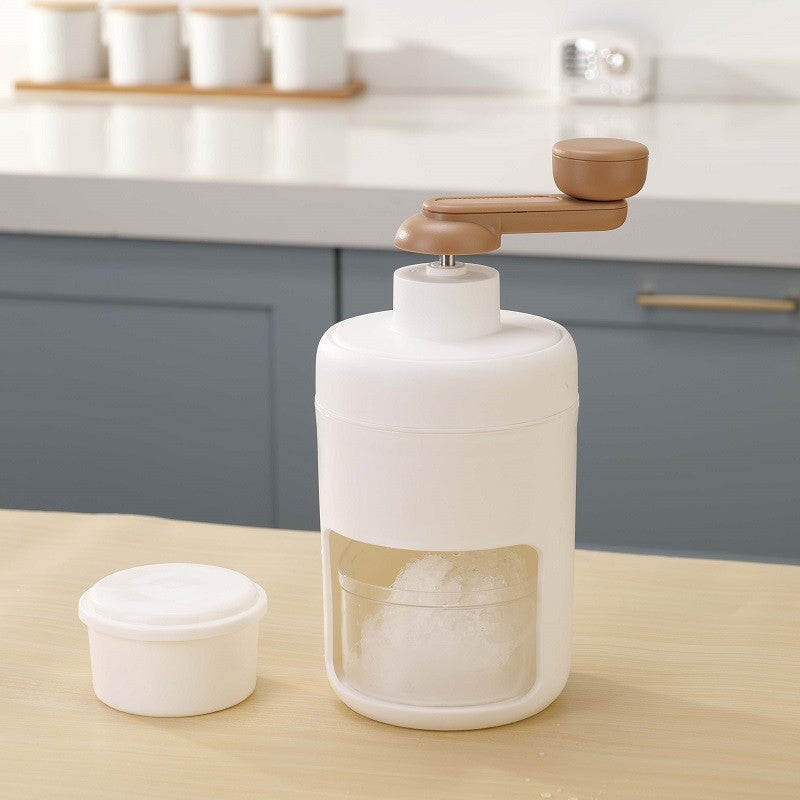 Kitchen Hand Block Shaving Machine Household Small Ice Maker Slush Machine Ice Breaking Artifact Soft Ice Ice Crusher Stall - globaltradeleader