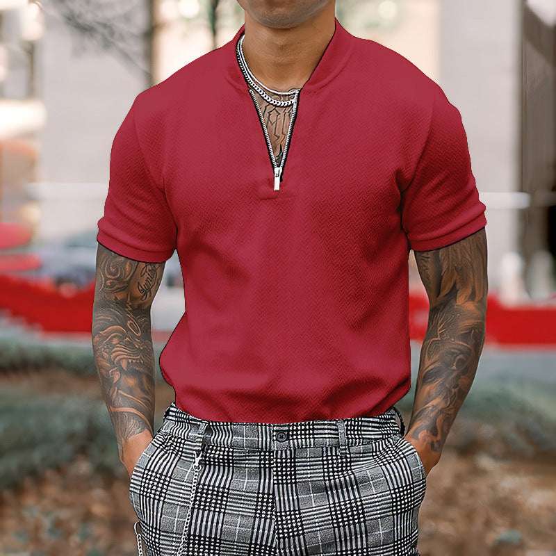 Men's Casual Tight Short Sleeves