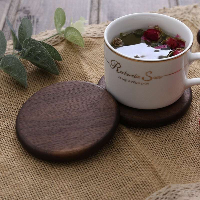Wooden Coaster Creative Japanese Tea Ceremony Tea Cup Holder - globaltradeleader