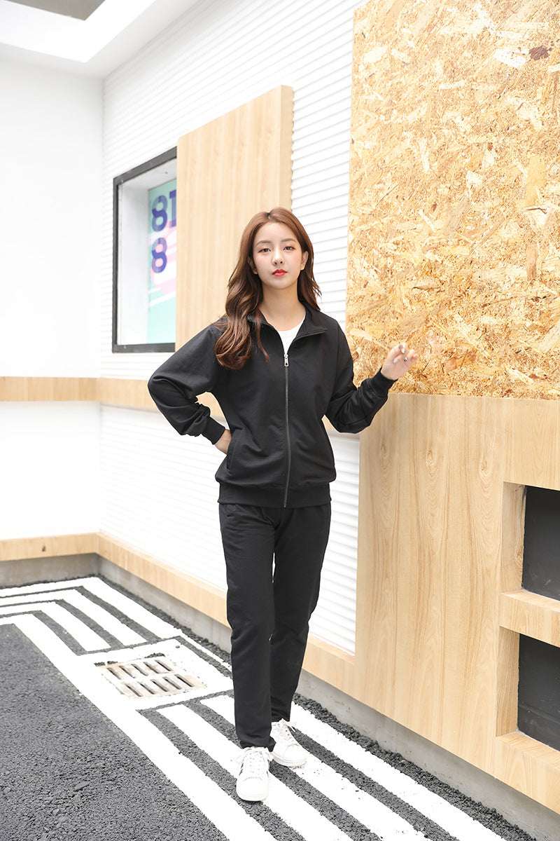 Solid Color Stand Collar Women's Sweater - globaltradeleader