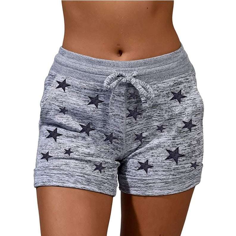 Shorts Yoga Pants Casual Sports Tight Waist Stretch Shorts - globaltradeleader