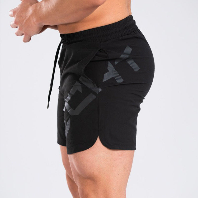 Elastic Thin Training Running  Men's Casual Quick-drying Knee Length Summer Sports Shorts - globaltradeleader