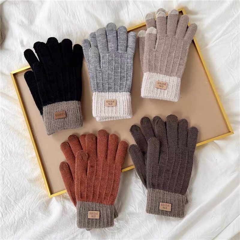 Women's Winter Wool Lined Warm Gloves - globaltradeleader